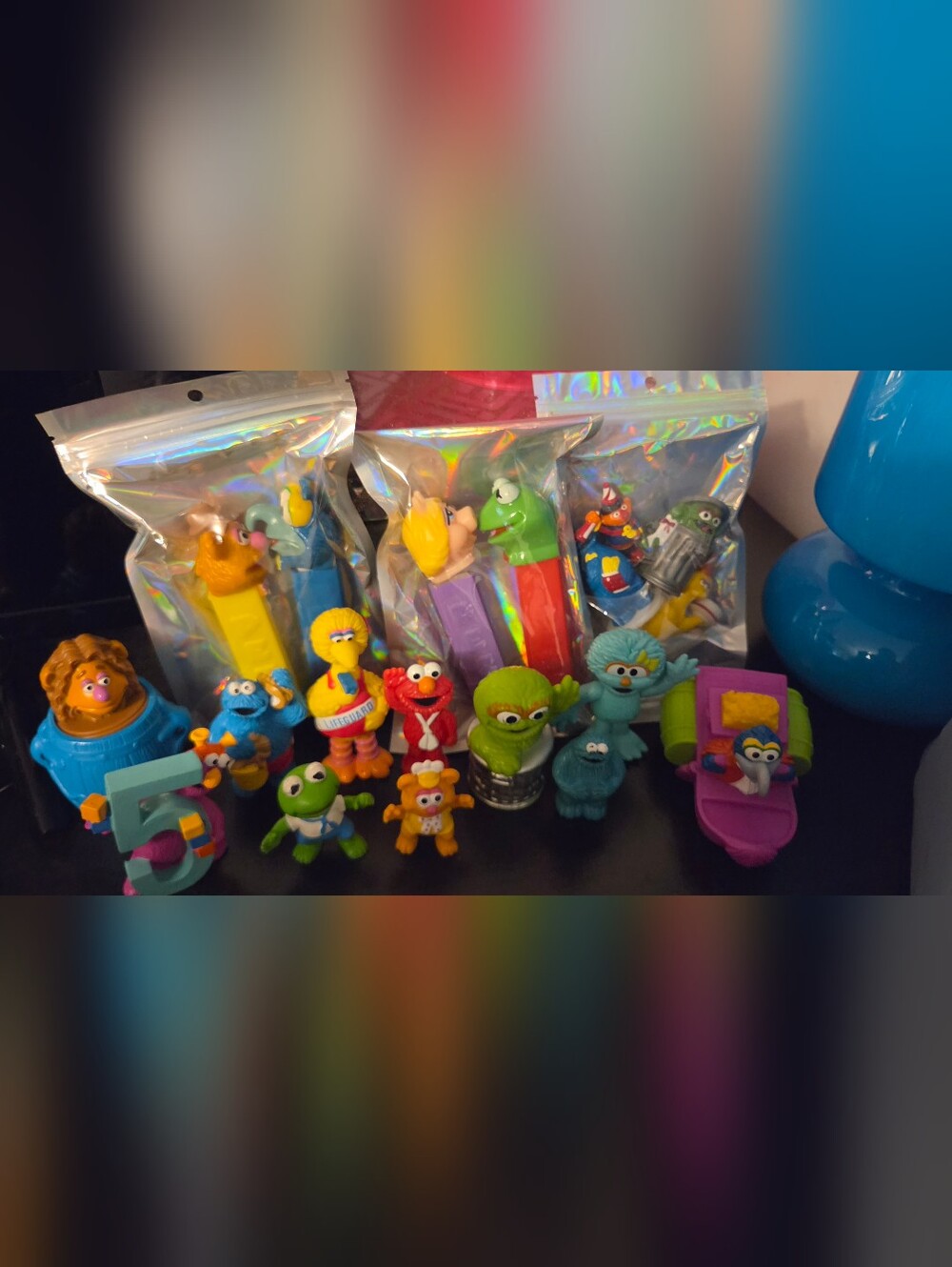 Sesame Street/Muppet Character Toy Lot